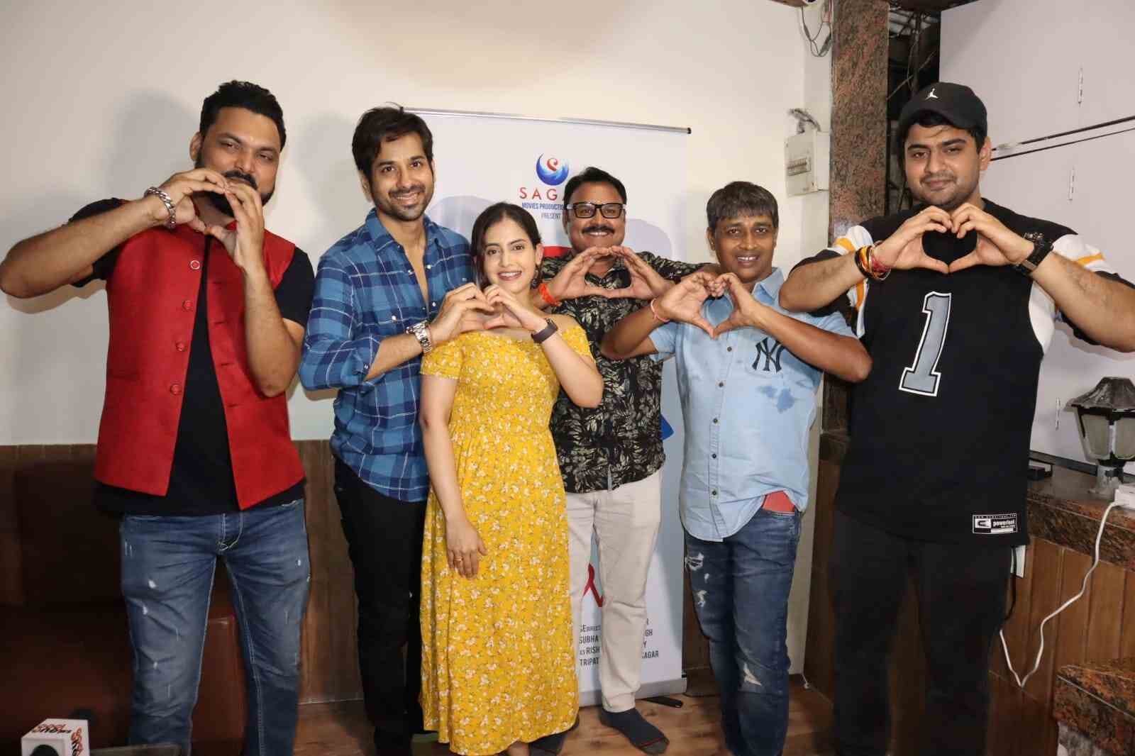 Desi Love,Director Santos Sagar,Singer Amit Mishra,Asia Music Vision Recording Studio, Jayshankar Tripathi,Actor Jayshankar Tripathi, TV Actor Kunal Verma,Shruthi Prakash,
