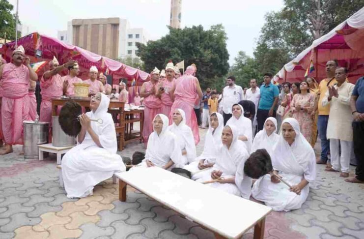 Grand celebration of Syadvada Mahamastakabhishek