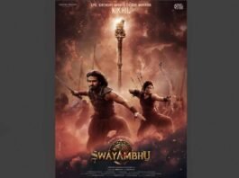 Swayambhu, Nikhil Siddhartha, Samyuktha Menon, Bharat Krishnamachari, Pixel Studios, Pan-India Film, Historical Action Epic, Telugu Cinema, Nikhil20, Sengol, Karthikeya 2, New Movie Poster, Upcoming Indian Movie, Tollywood, Bollywood , Period Drama, Warrior Film, Bhuvan, Sreekar, Tagore Madhu, Nabha Natesh, KK Senthil Kumar, Ravi Basrur, Indian History, Action Film, Epic Movie, Nikhil Siddhartha Birthday, Film Announcement, Teaser Coming Soon,