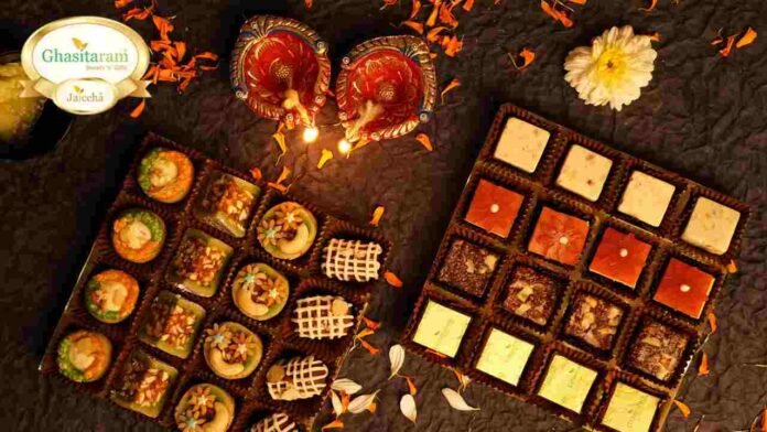 Diwali gift hampers, Diwali sweet box, Diwali sweets, gift hampers online, Ghasitaram Gifts