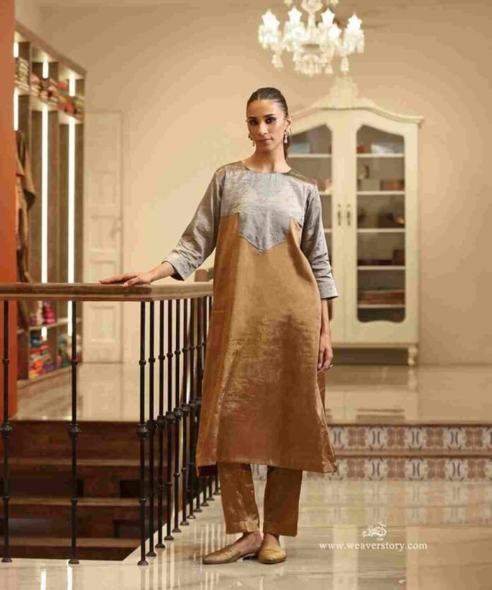 WeaverStory’s Gold Tissue Collection – A Festive Statement of Elegance