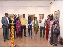 Museum on the Wheels Showcases the Artistic Legacy of Prof. Sukhvir Sanghal at Lalit Kala Akademi