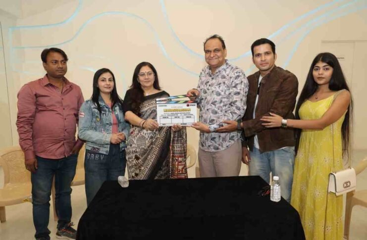 Dipika Chikhlia,दीपिका चिखलिया, महाश्मशान वेब सीरीज, भोजपुरी वेब सीरीज, धीरज मिश्रा, राजा रणदीप गिरी, Stage OTT, Bhojpuri OTT, Mahashmashan launch,Bhojpuri web series Mahashamshan