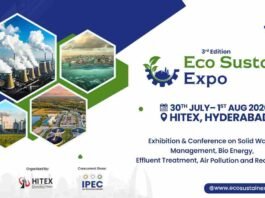 Eco Sustain Expo 2026, sustainability expo India, environmental technology conference, clean-tech exhibition Hyderabad, green industry event, sustainable business expo, environmental solutions India, B2B sustainability platform, Eco Sustain Conference, HITEX Hyderabad expo