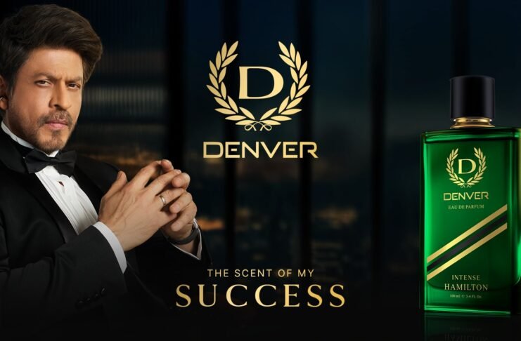 Shah Rukh Khan new perfume, Denver Intense Eau De Parfum, Best perfume for Gen Z, Denver perfume SRK, long-lasting perfume for men, SRK favorite perfume, best summer party fragrance, premium men's fragrance India, शाहरुख खान परफ्यूम, डेनवर इंटेंस