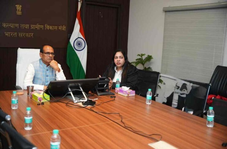 Shivraj Singh Chouhan, AkinAnalytics, NIKA2 Drone, Kisan Medium Drone, Agricultural Drone, AgriTech India, Precision Agriculture, Indian Drone Technology, DeepTech Startup, Women Entrepreneurs, Drone Technology India, Smart Farming, AI Drone Analytics, Agriculture Technology, New Delhi