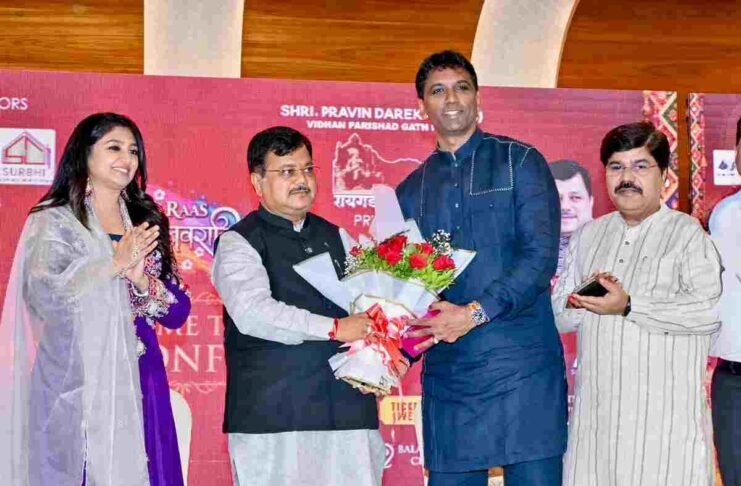 Bhoomi Trivedi, Rang Raas Navratri 2026, AI Navratri Song, Mumbai Navratri 2026, Borivali Garba 2026, Raigadh Pratishthan, Mahaveer Construction, Pravin Darekar, Navratri Music Video, AI Garba Track, Bhoomi Trivedi AI Navratri song,